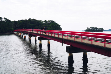 福浦島と福浦橋 宮城郡松島町
