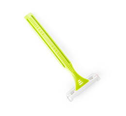 Razor for depilation isolated on white background
