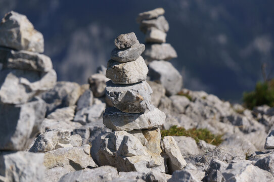 Stone Tower in the Mountains