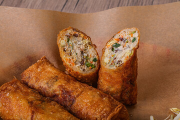 Vietnam cuisine - nem roll with chicken