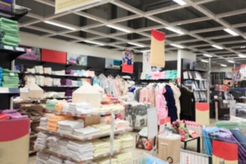 Stack clothes store in shopping mall