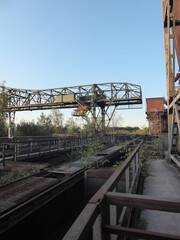 Fototapeta premium Industriekultur im Hüttenwerk Landschaftspark Duisburg