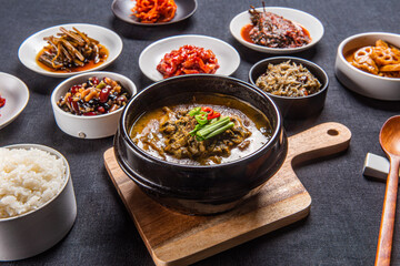 오랜 시간 끓여 맛있는 국물 요리