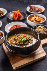 오랜 시간 끓여 맛있는 국물 요리