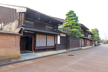 Iwase old town in Toyama city, Chubu, Japan.