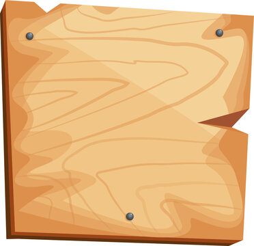 Wooden signboard. A wooden board, an empty signboard or a pointer and a road direction indicator is a cartoon vector set. the information method is isolated by signs.