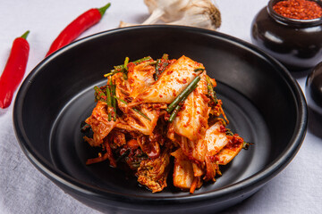 신선한 재료로 만들어 밥과 먹어도 맛있고 고기와 함께 먹어도 맛있는 한국 겉절이 김치