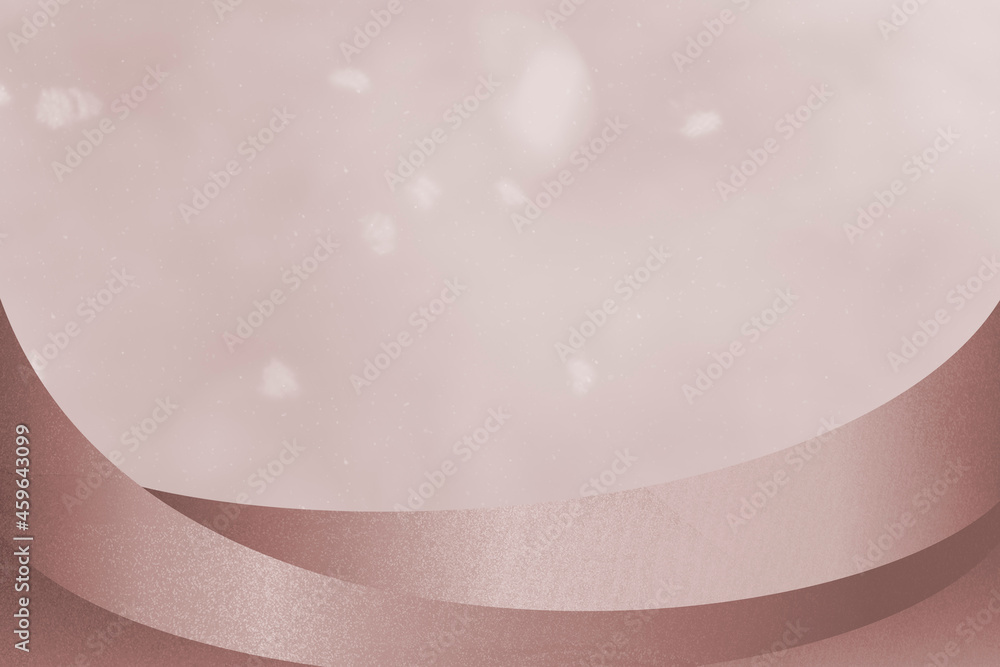 Poster Light background in muted pink