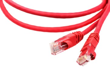 Red Network Cables