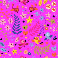 Seamless repeat pattern background