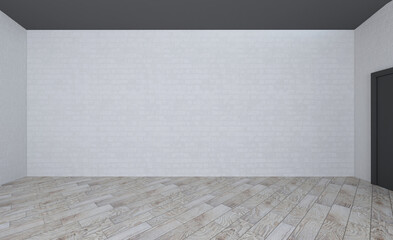 Modern meeting room. 3D rendering.