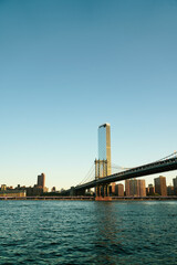 Fototapeta na wymiar landscape in New York City. photo during the day.
