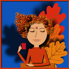 warm and cozy illustrations dedicated to autumn