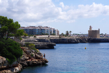 Crique à l'entrée de Ciutadella