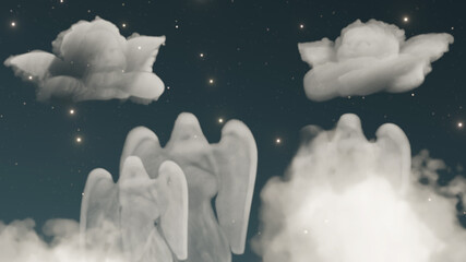 Angels Cloud Sky