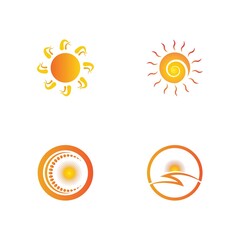 Sun Vector illustration Icon