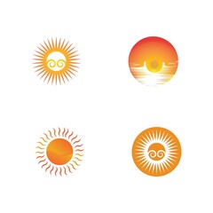 Sun Vector illustration Icon