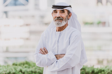 Senior business man in Dubai
