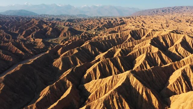 Kyrgyzstan, mountain and foothill areas. Landscapes
