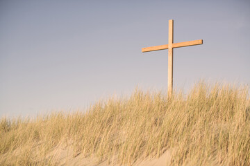 Cross on the field