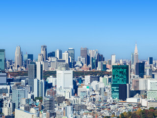 Fototapeta na wymiar 東京　新宿副都心の高層ビル