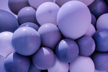 Textures patterns and compositions from balloons-decor