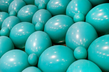 Textures patterns and compositions from balloons-decor