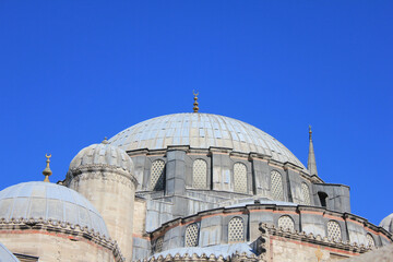 Fototapeta na wymiar Mosques and dome images, istanbul