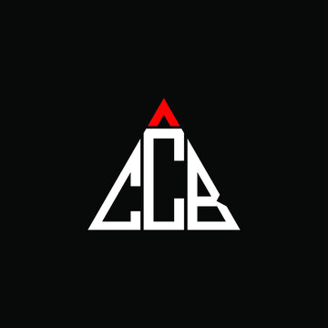 CCB letter logo creative design. CCB unique design
