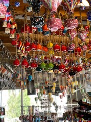 Cappadocia, Turkey - Beautiful and Colorful Souvenirs on the Goreme Market