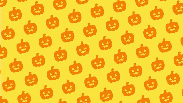 ハロウィンのおばけかぼちゃ