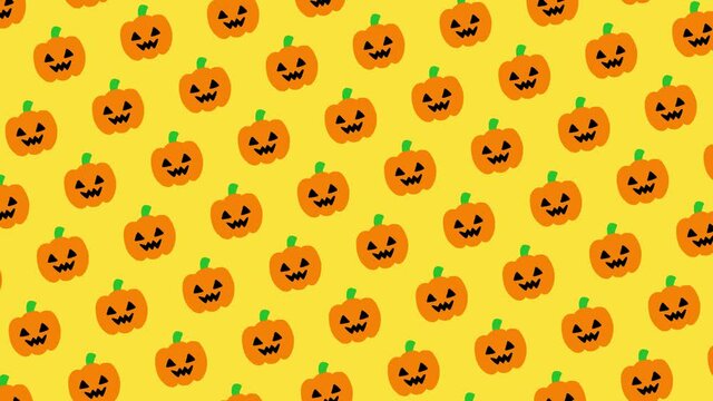 ハロウィンのおばけかぼちゃ