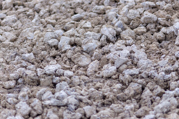 Yellow stones in a puddle and in water