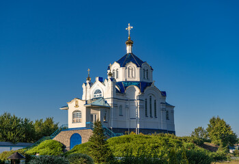 Fototapeta na wymiar Church of Saviour-Transfiguration Mhar Monastery, Ukraine