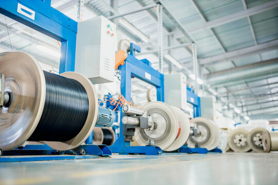 plant for the production of cables and fiberglass fiber optic cables.