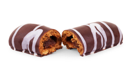 Isolate cookie on white background, With clipping path.