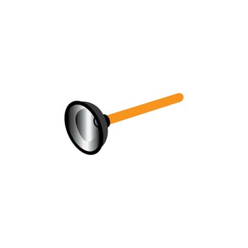 recommend clip art: plunger icon.