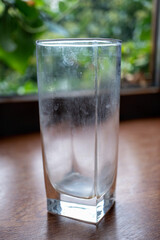 Alcoholic cocktail with ice and whiskey