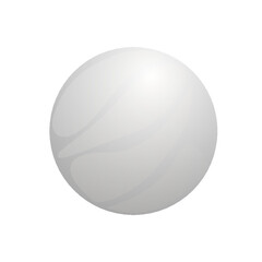 Vector Moon planet icon. Gradient colours, easy to recolour parts, removable background. Moon representation in the solar system, for astronomy or astrology class, or out of this world learning.