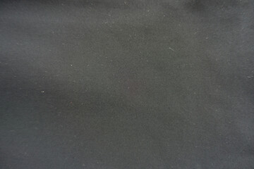 Texture of simple thin black polyester fabric