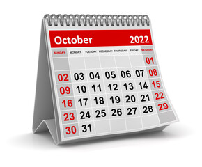 Calendar - October 2022