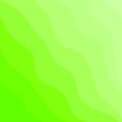 abstract background with green waves