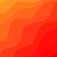 Abstract Orange Wave pattern