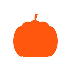 Pumpkin icon vector. Halloween illustration sign. zucchini symbol or logo.
