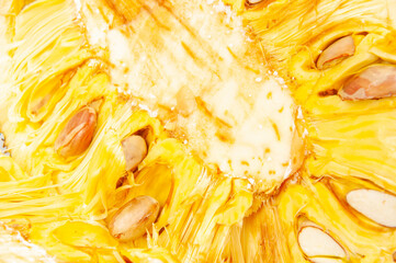 Studio shot of a delicious and sweet jackfruit