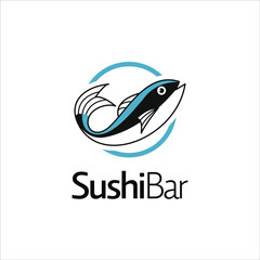 Sushi Bar Logo Design Food Graphic Template Ideas