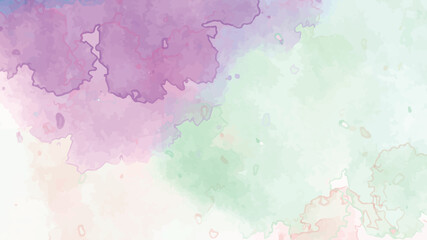 Hand painted watercolor texture. Colorful abstract background