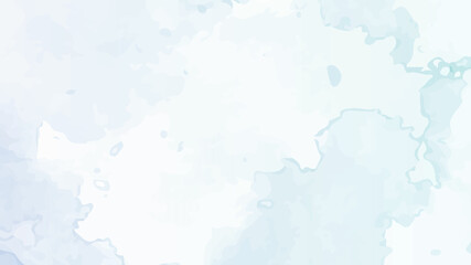 Beautiful acrylic blue and white watercolor abstract background