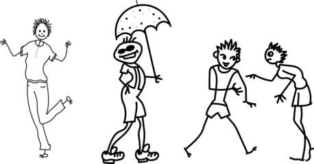 Illustration of people/Drawing guys/art/ 