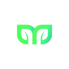 creative letter m logo design template collection Premium Vector
